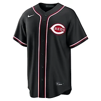 Maillot Nike Elly De La Cruz Cincinnati Reds pour homme, réplique mode, noir.