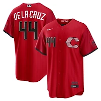 Maillot Nike Elly De La Cruz rouge Cincinnati Reds 2026 City Connect Stadium pour homme