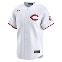 Men's Nike Elly De La Cruz White Cincinnati Reds Alternate 2 Limited Player Jersey