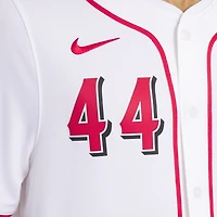 Maillot De joueur à domicile Nike Elly La Cruz pour homme, blanc, Cincinnati Reds, édition limitée