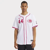 Maillot De joueur à domicile Nike Elly La Cruz pour homme, blanc, Cincinnati Reds, édition limitée