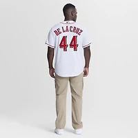 Men's Nike Elly De La Cruz White Cincinnati Reds Home Replica Jersey