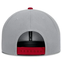 Men's Nike Gray/Red Cincinnati Reds Primetime Pro Dri-FIT Snapback Hat