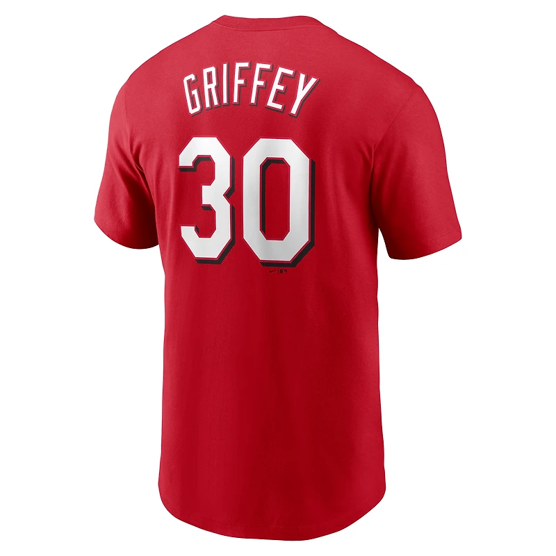 T-shirt Nike pour homme avec nom et numéro Fuse des Reds de Cincinnati Ken Griffey Jr.