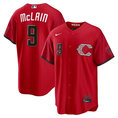 Men's Nike Matt McLain Red Cincinnati Reds 2026 City Connect Stadium Jersey