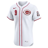 Men's Nike Matt McLain White Cincinnati Reds Home Elite Jersey
