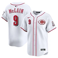 Men's Nike Matt McLain White Cincinnati Reds Home Limited Player Jersey