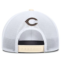 Men's Nike Natural/White Cincinnati Reds Rise Dri-FIT Trucker Adjustable Hat​