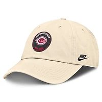 Men's Nike Natural Cincinnati Reds Cooperstown Collection Club Adjustable Hat
