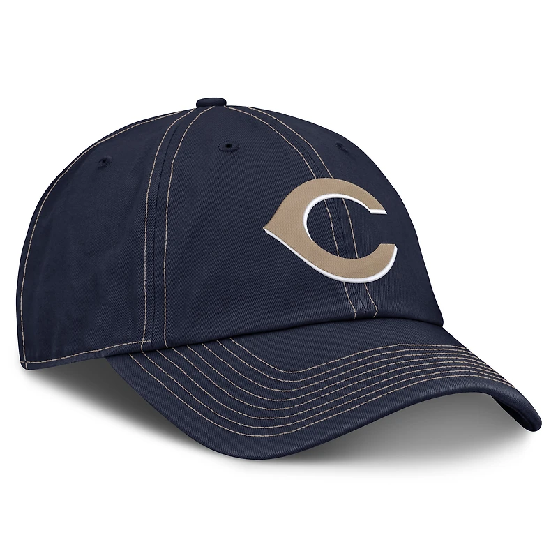 Casquette ajustable Nike bleu marine Cincinnati Reds pour homme, édition spéciale Fête des Pères