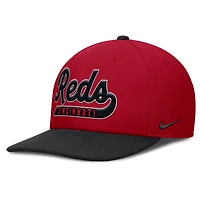 Men's Nike Red/Black Cincinnati Reds Pro Performance Snapback Hat