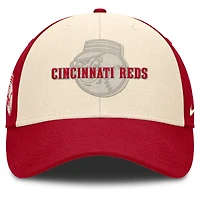 Men's Nike Red/Natural Cincinnati Reds Statement Club Performance Adjustable Hat