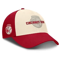 Men's Nike Red/Natural Cincinnati Reds Statement Club Performance Adjustable Hat