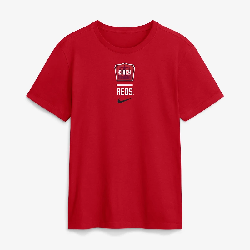 T-shirt Nike rouge Cincinnati Reds 2026 City Connect 2-Hit pour homme