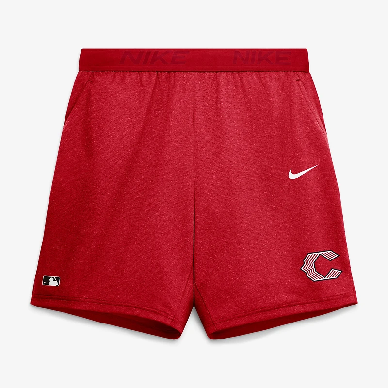 Men's Nike Red Cincinnati Reds 2026 City Connect Authentic Collection Dri-FIT Knit Shorts