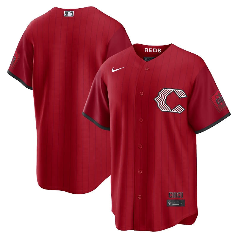 Men's Nike  Red Cincinnati Reds 2026 City Connect Stadium Jersey