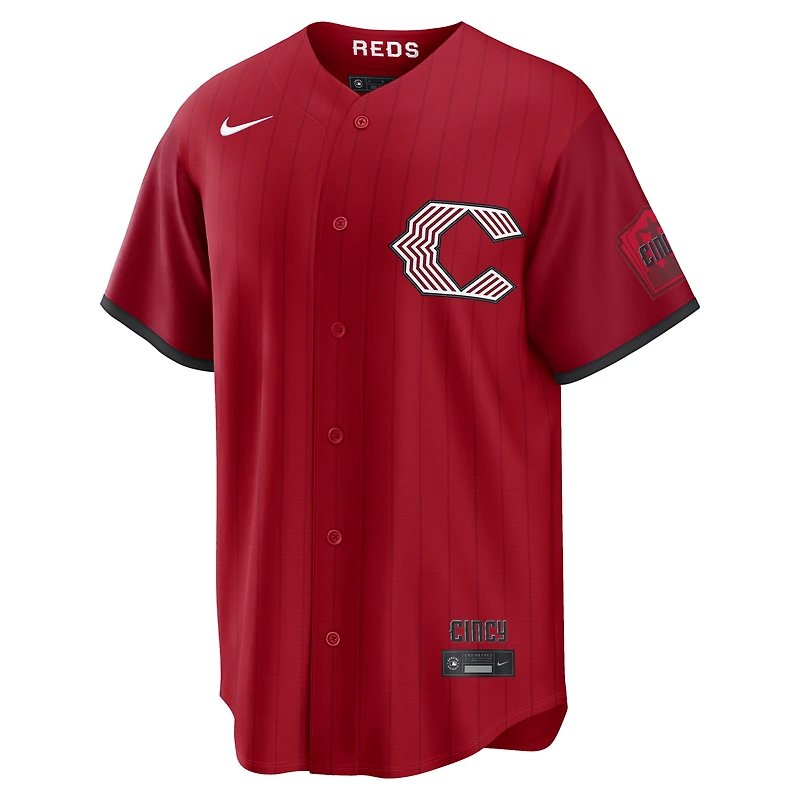 Men's Nike  Red Cincinnati Reds 2026 City Connect Stadium Jersey