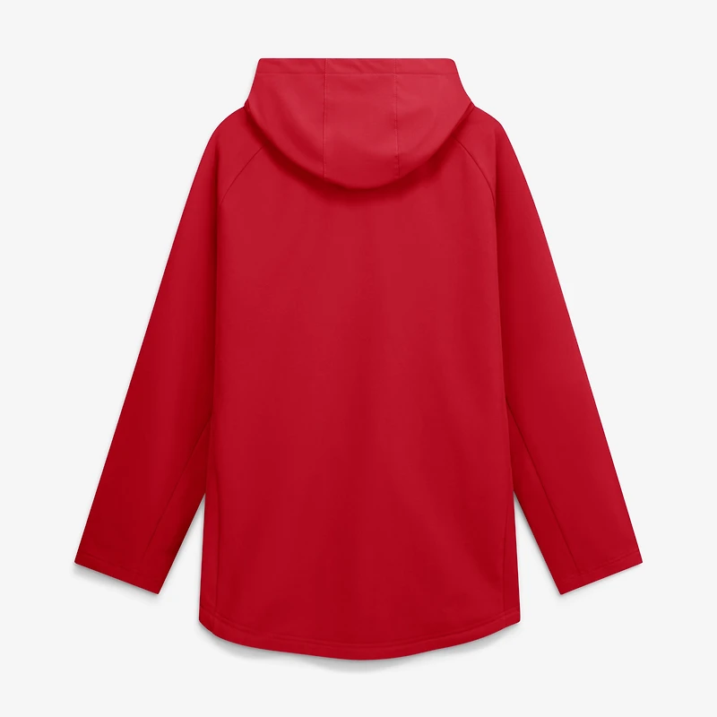 Veste à capuche zippée intégrale Nike Authentic Collection rouge Cincinnati Reds pour homme