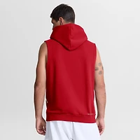 Men's Nike Red Cincinnati Reds Authentic Collection Standard Issue Dri-FIT Sleeveless Hoodie