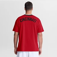 T-shirt à manches raglan Nike Reds Cincinnati Collection Cooperstown pour homme