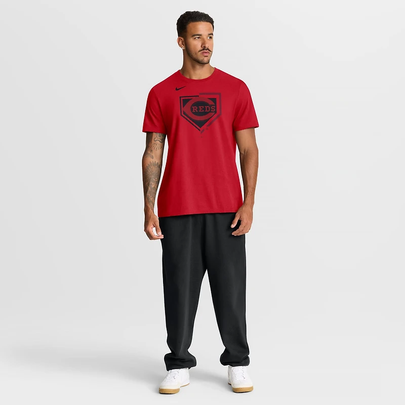 T-shirt Nike rouge Cincinnati Reds Icon pour homme