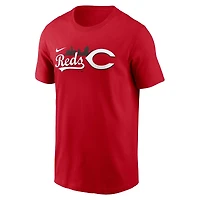 T-shirt Nike rouge Cincinnati Reds Skyline de l'équipe locale pour homme