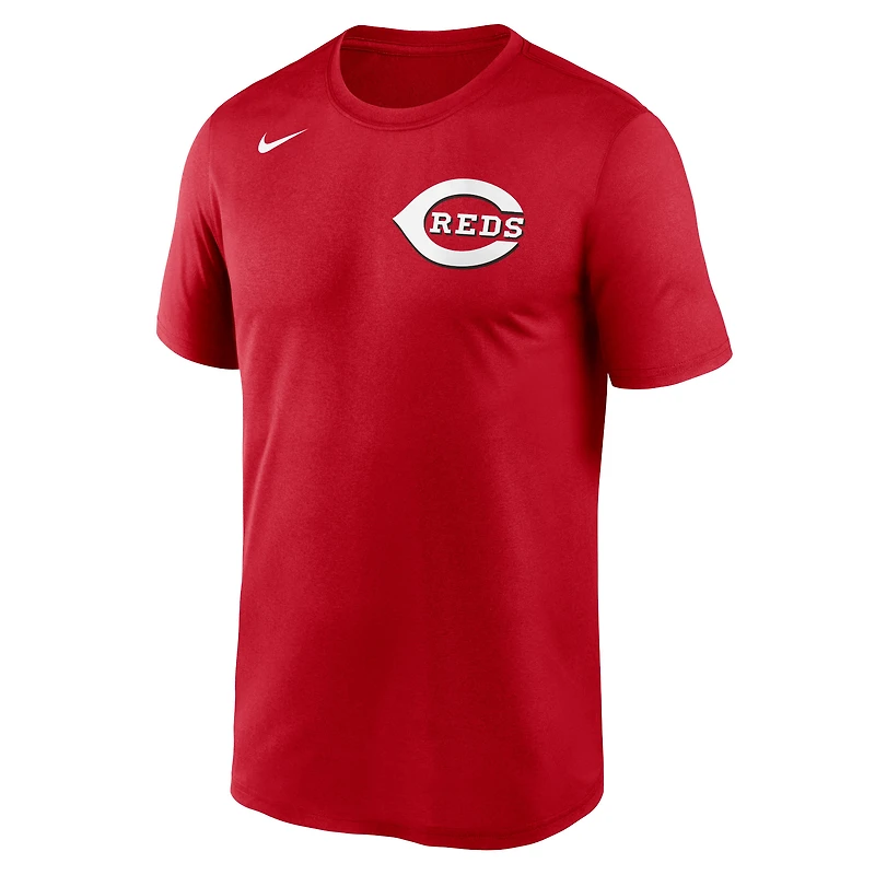 T-shirt New Legend Wordmark des Cincinnati Reds Nike rouge pour homme