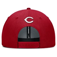 Casquette ajustable Nike Red Cincinnati Reds Rise Gaberdine pour homme
