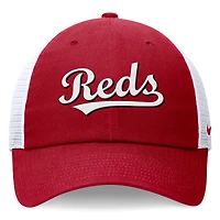 Casquette de camionneur ajustable Nike Red Cincinnati Reds pour homme