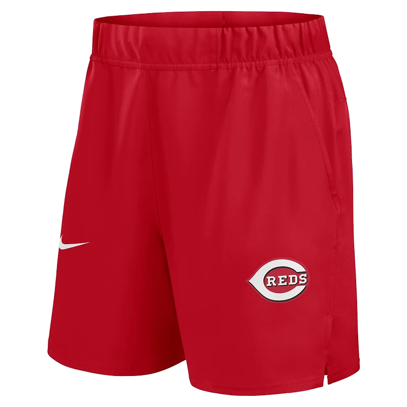 Men's Nike Red Cincinnati Reds Woven Victory Dri-FIT Shorts