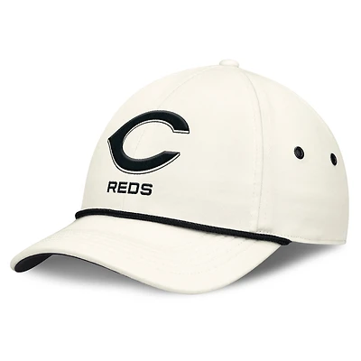 Men's Nike  Stone Cincinnati Reds Club Adjustable Hat