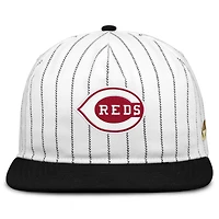Casquette ajustable Nike Pro Cincinnati Reds Cooperstown Collection blanche et noire pour homme