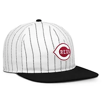 Casquette ajustable Nike Pro Cincinnati Reds Cooperstown Collection blanche et noire pour homme