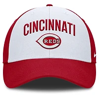 Men's Nike White/Red Cincinnati Reds Club Performance Adjustable Hat
