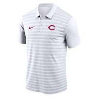Men's Nike White Cincinnati Reds Authentic Collection Victory Dri-FIT Polo