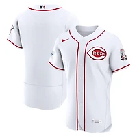 Maillot authentique domicile Nike blanc des Reds de Cincinnati pour homme