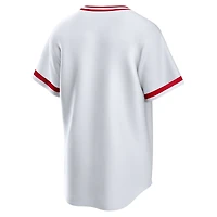 Men's Nike White Cincinnati Reds Home Cooperstown Collection Team Jersey