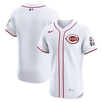 Maillot Nike blanc domicile Elite des Cincinnati Reds pour homme