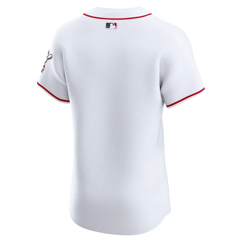 Men's Nike White Cincinnati Reds Home Elite Jersey