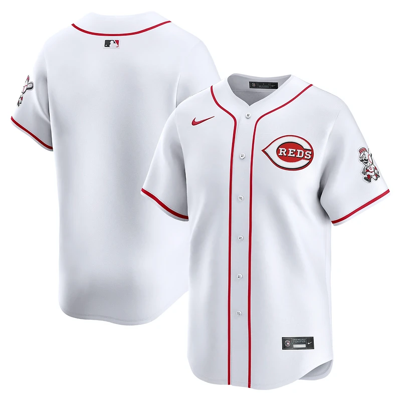 Maillot Nike blanc à domicile des Reds de Cincinnati pour homme