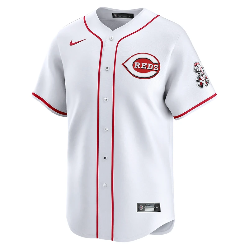 Maillot Nike blanc à domicile des Reds de Cincinnati pour homme