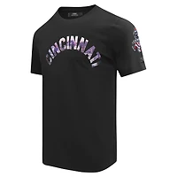 T-shirt noir Pro Standard pour hommes, paysage urbain des Reds de Cincinnati