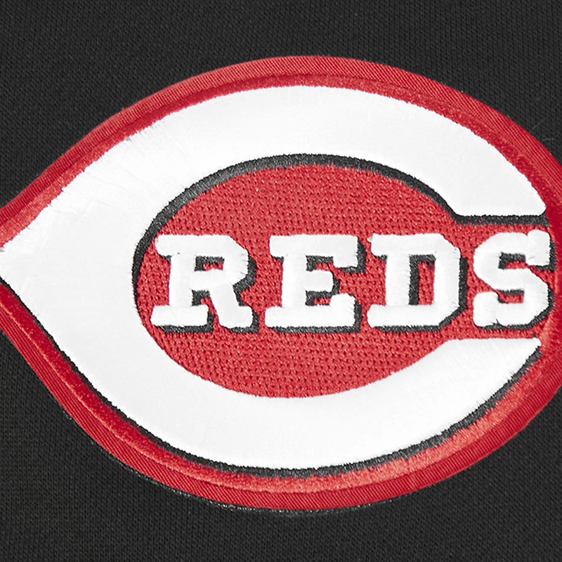 Sweat-shirt à épaules tombantes Pro Standard pour homme Cincinnati Reds Paint The City noir