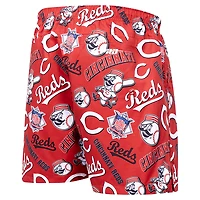 Men's Pro Standard Black Cincinnati Reds Toss Logo Woven Shorts