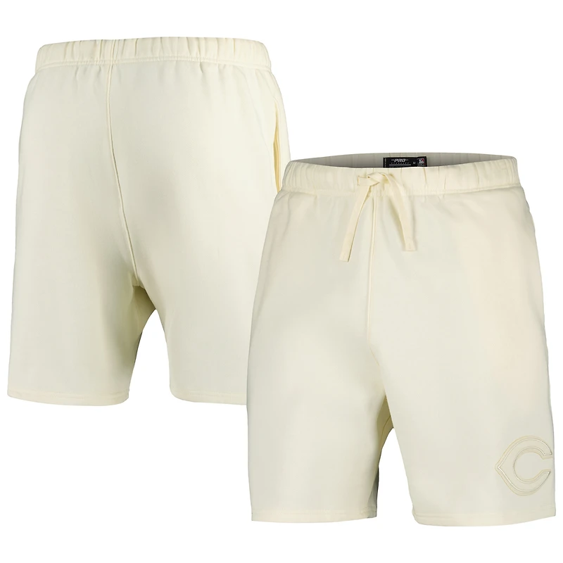 Short en polaire neutre Pro Standard crème Cincinnati Reds pour hommes