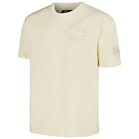T-shirt surdimensionné neutre Pro Standard Cream CJ pour homme, épaules tombantes, des Reds de Cincinnati