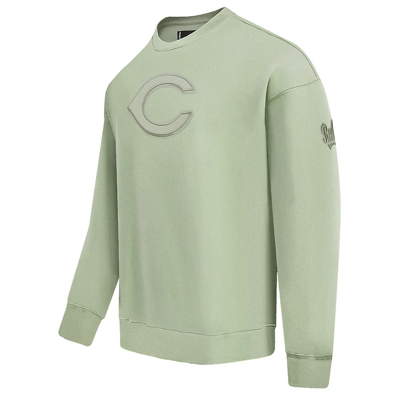 Sweat-shirt à épaules tombantes neutre Pro Standard Green Cincinnati Reds pour hommes
