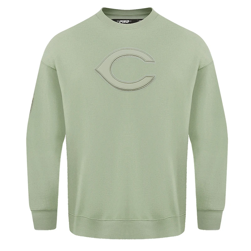 Sweat-shirt à épaules tombantes neutre Pro Standard Green Cincinnati Reds pour hommes