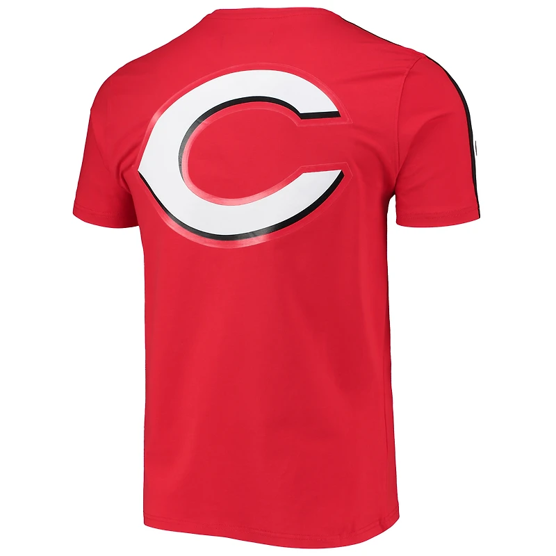 Men's Pro Standard Red/Black Cincinnati Reds Taping T-Shirt