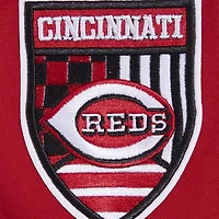 Men's Pro Standard Red Cincinnati Reds Fast Lane Full-Zip Track Jacket